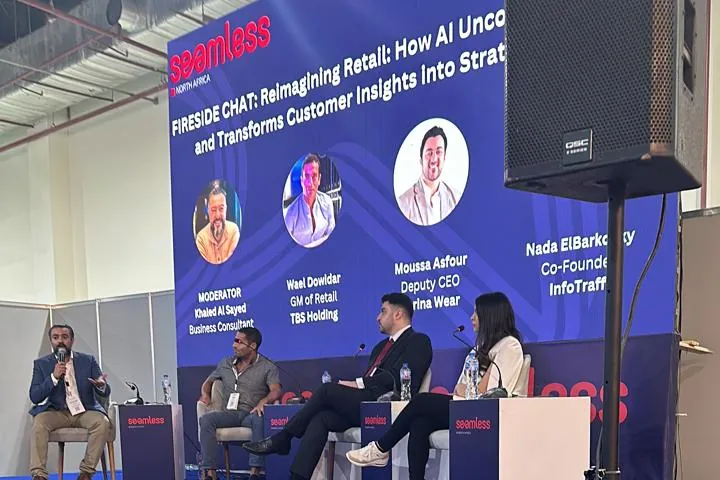 A fireside chat on AI in retail at Seamless North Africa